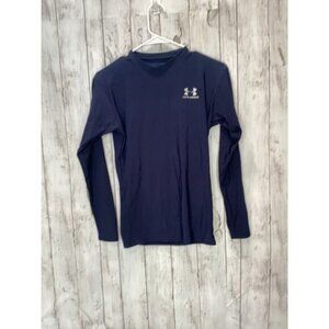 Under Armour Long Sleeve Black Shirt Youth Large YLG for Girls